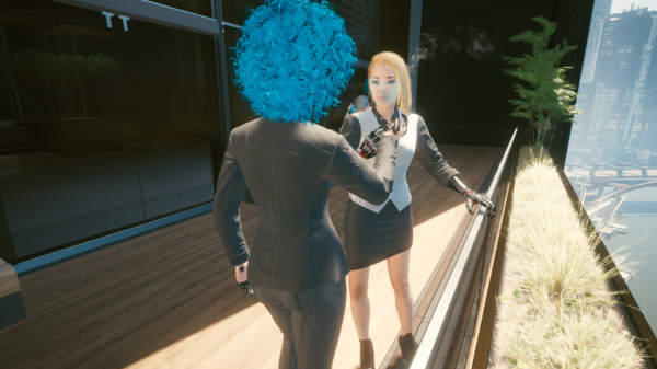 Вика и её новая знакомая.