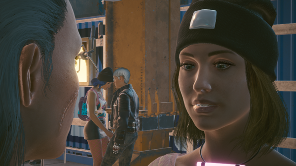 Ви и её новая знакомая Ли.