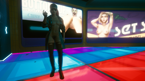 Ви в прозрачной юбке и корсете.