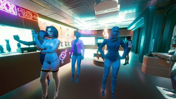 Ви в дамском отделе магазина для взрослых.