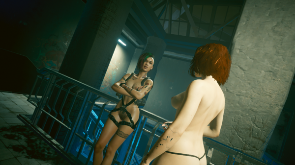 Джуди и Ви после допроса нелегального рипера.