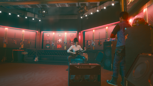 Джонни в теле Ви и соседский пацан.