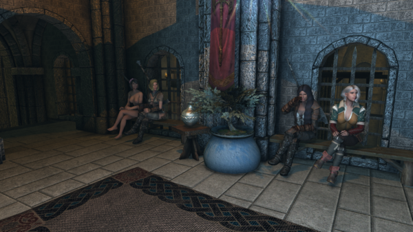 Моя банда на отдыхе.