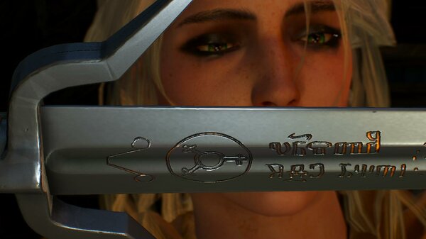 Меч Цири - Ласточка.. Ведьмак III (сборка Торна)