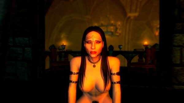 Велена в замке Харкона.. SkyrimSE (сборка 6.0)