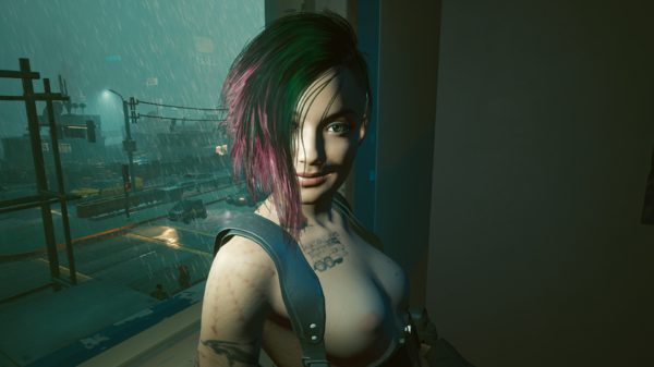 Милая и довольная Джуди.