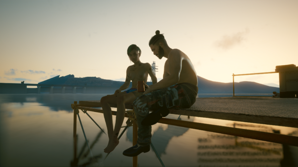 Вопросительный взгляд Джуди.