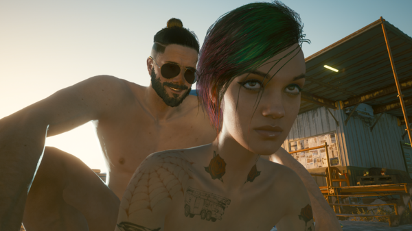 Ви (М.Г.Г.) и Джуди.