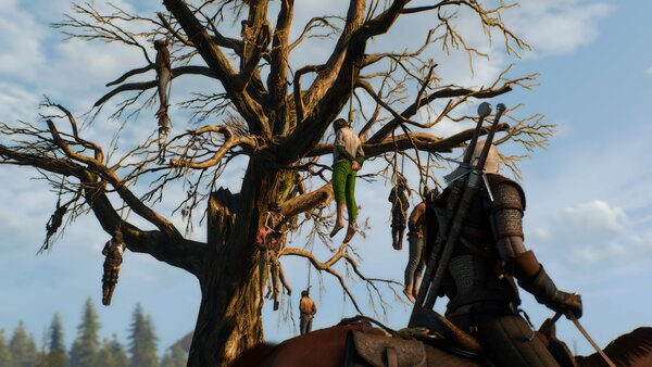 witcher3 Печальная остановка