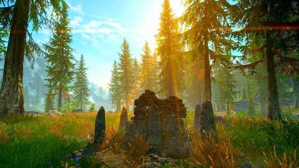 Пейзаж.. SkyrimSE (сборка 6.0)