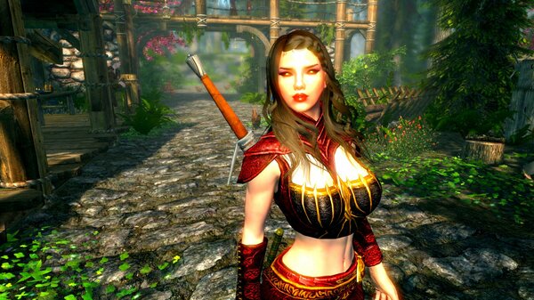 Овампиренная "спасенная девица".