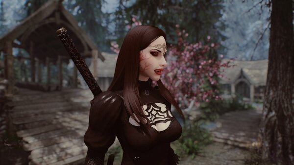 Велена в Ривервуде.. SkyrimSE (сборка 6.0)