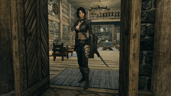 Воительница! )) SkyrimSE (сборка 6.0)