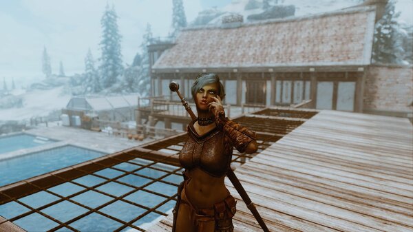 Тифи на даче.. SkyrimSE (сборка 6.0)