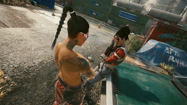 ВИ и Панам.. Cyberpunk 2077