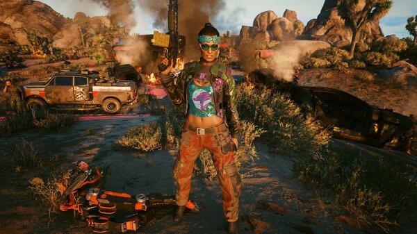 Ви "приземлила" птичку.. Cyberpunk 2077