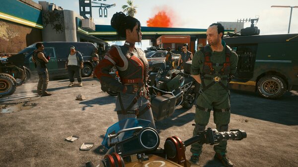 Разговоры после боя. Cyberpunk 2077