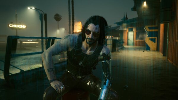 Бывает приходит Джони ;) Cyberpunk 2077