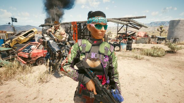 Ви "подчинила" кибер-психопата ))