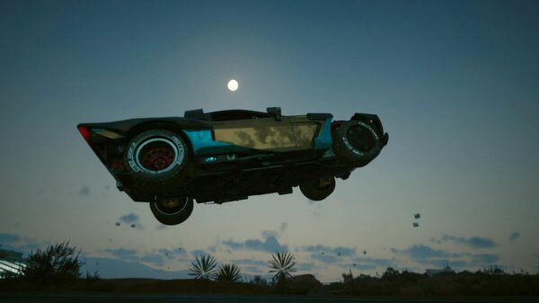 Под луной.. Cyberpunk 2077