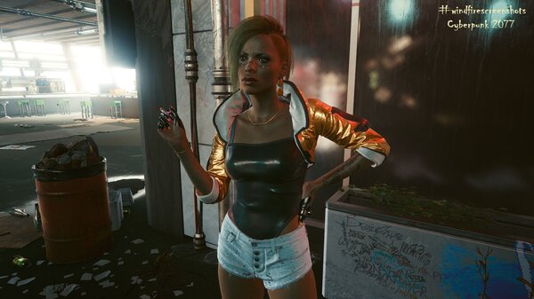 Секси гаитянка )) Cyberpunk 2077