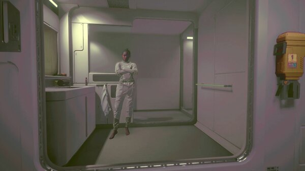 Ви в космическом бункере - а-ля Фаллаут ))