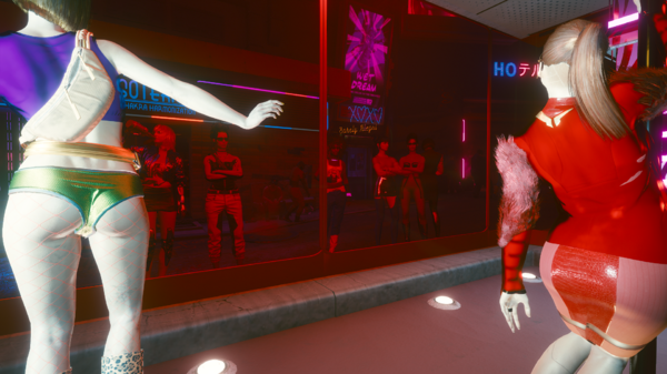 Панам в квартале красных фонарей.