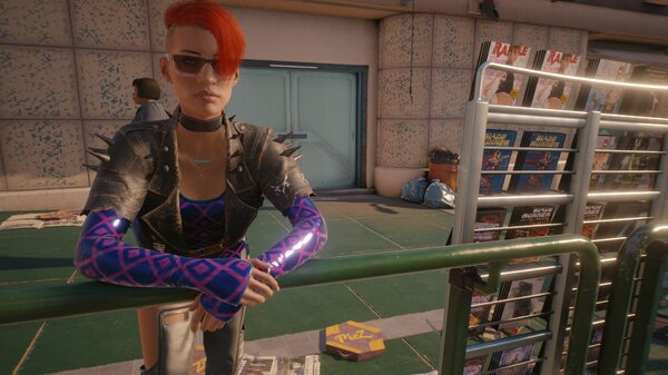 Cyberpunk 2077 ммм... журнальчики