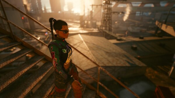 Вечереет.. Cyberpunk 2077