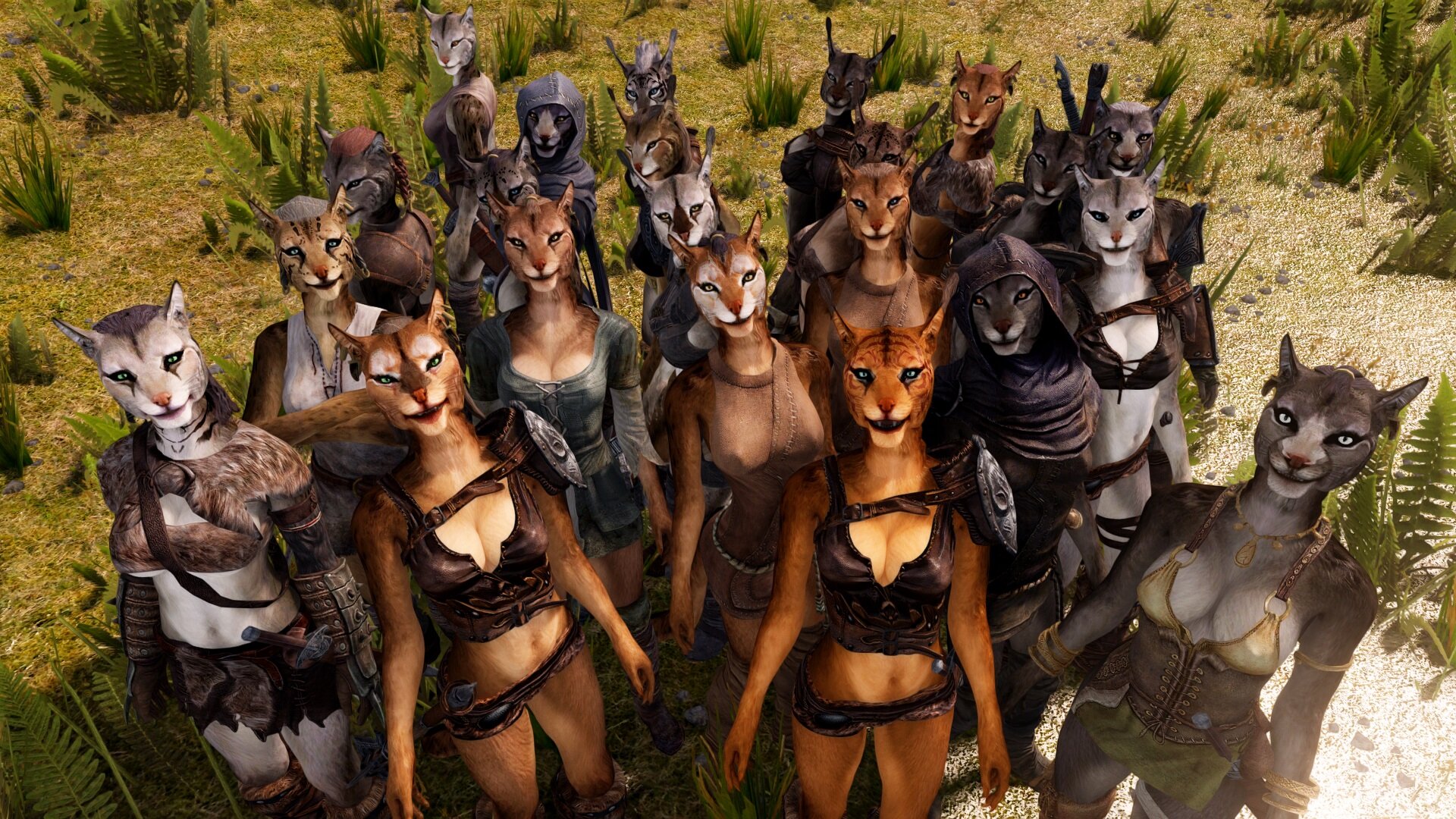 More Kats of Skyrim - Khajiit Followers Mod LE и SE Rus