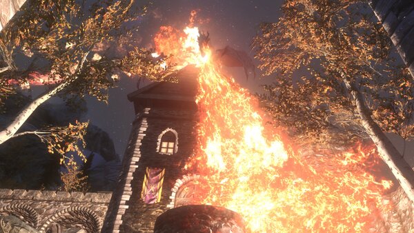 TESV Дракон в Рифтене