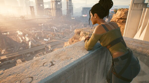 Cyberpunk 2077 Покидая Найт-Сити