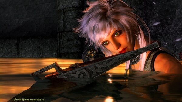 Цири затаилась.. SkyrimSE (сборка 6.0)