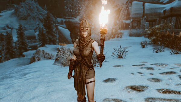 Закаленная стражница.. SkyrimSE (сборка 6.0)