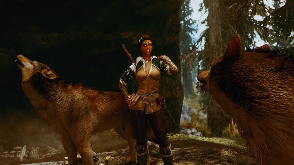 Средь волков. А как к вам относятся волки?