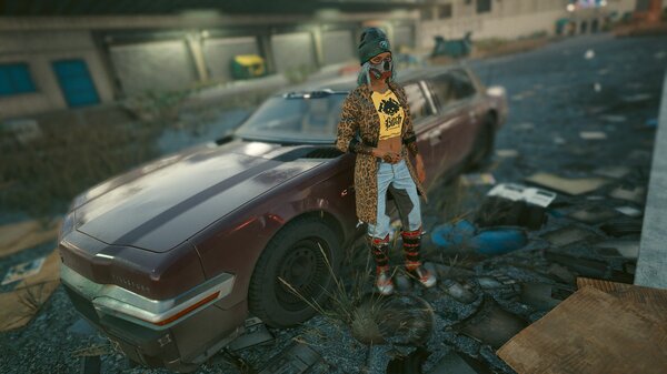 Где-то в порту.. Cyberpunk 2077