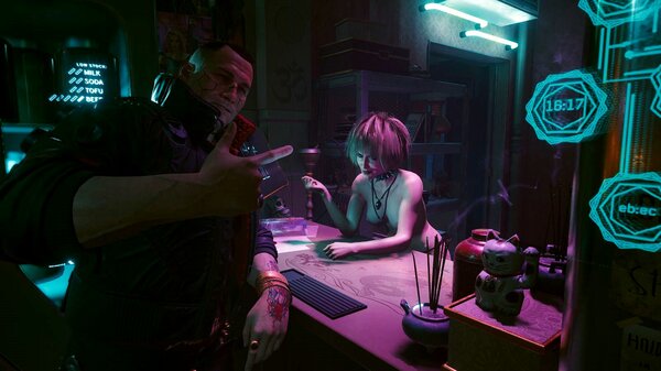 Джеки знакомит с Мисти.. Cyberpunk 2077