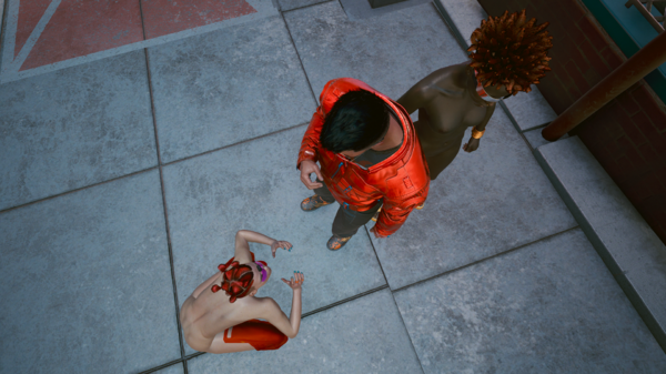 Девушка:-"Умоляю Вас - пощадите".