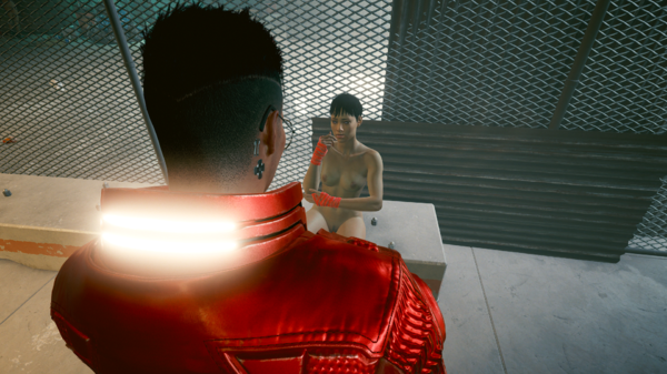 Ви и Ли в фитнес зале.