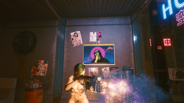 Джуди прицелилась и произвела выстрел.