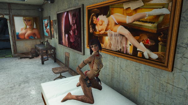 Алиса перед сном.