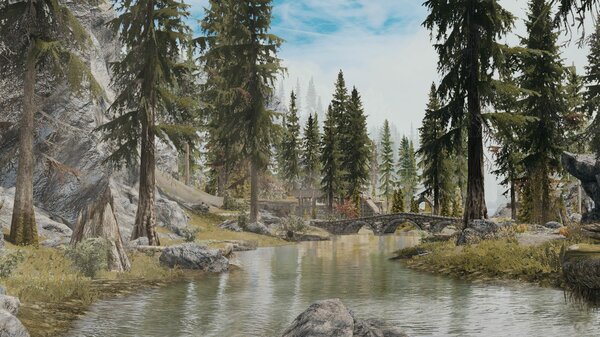 Пейзаж. Skyrim SE (сборка 7.0)