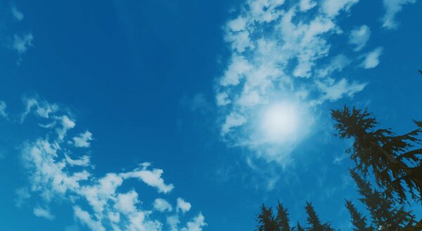 Облака.. Skyrim SE (сборка 7.0)