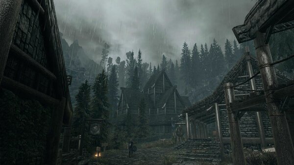 Ливеньв Фолкрите.. Skyrim SE (сборка 7.0)