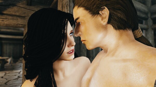 А глаза - Фиалковые... Skyrim SE (сборка 7.0)