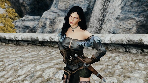 Йенн думает, брать ли ей с собой Цири?