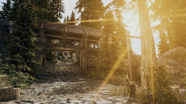 Солнца лучи.. Skyrim SE (сборка 7.0)