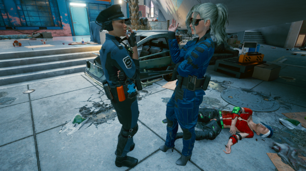 Ви помогла полисменам -3.