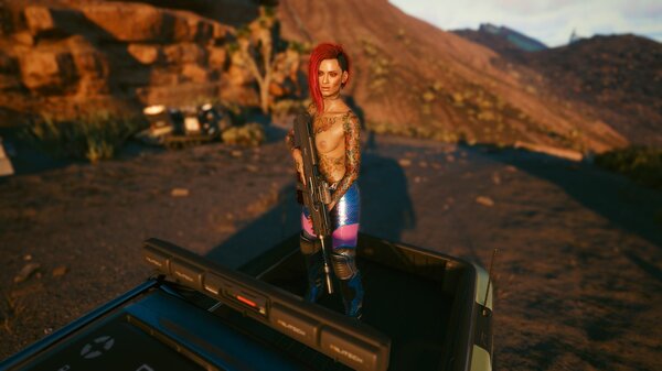 Где-то далеко за городом.. Cyberpunk 2077