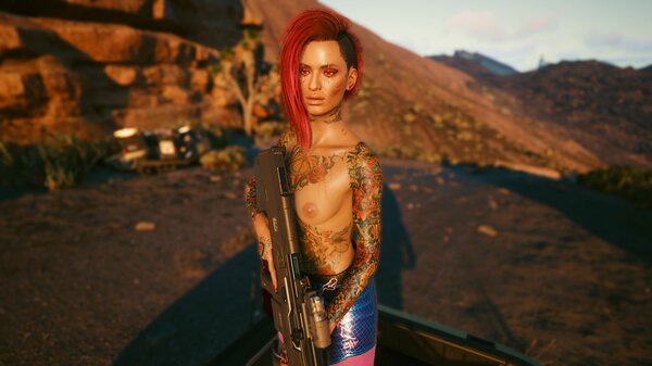 Где-то в пустошах.. Cyberpunk 2077